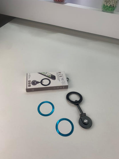 حامل الهاتف المغناطيسي 360° - يثبت هاتفك في ثانيتين Support Téléphone Voiture MagSafe Pliable