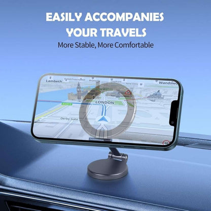 حامل الهاتف المغناطيسي 360° - يثبت هاتفك في ثانيتين Support Téléphone Voiture MagSafe Pliable